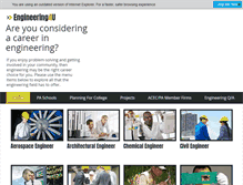 Tablet Screenshot of engineering4u.org